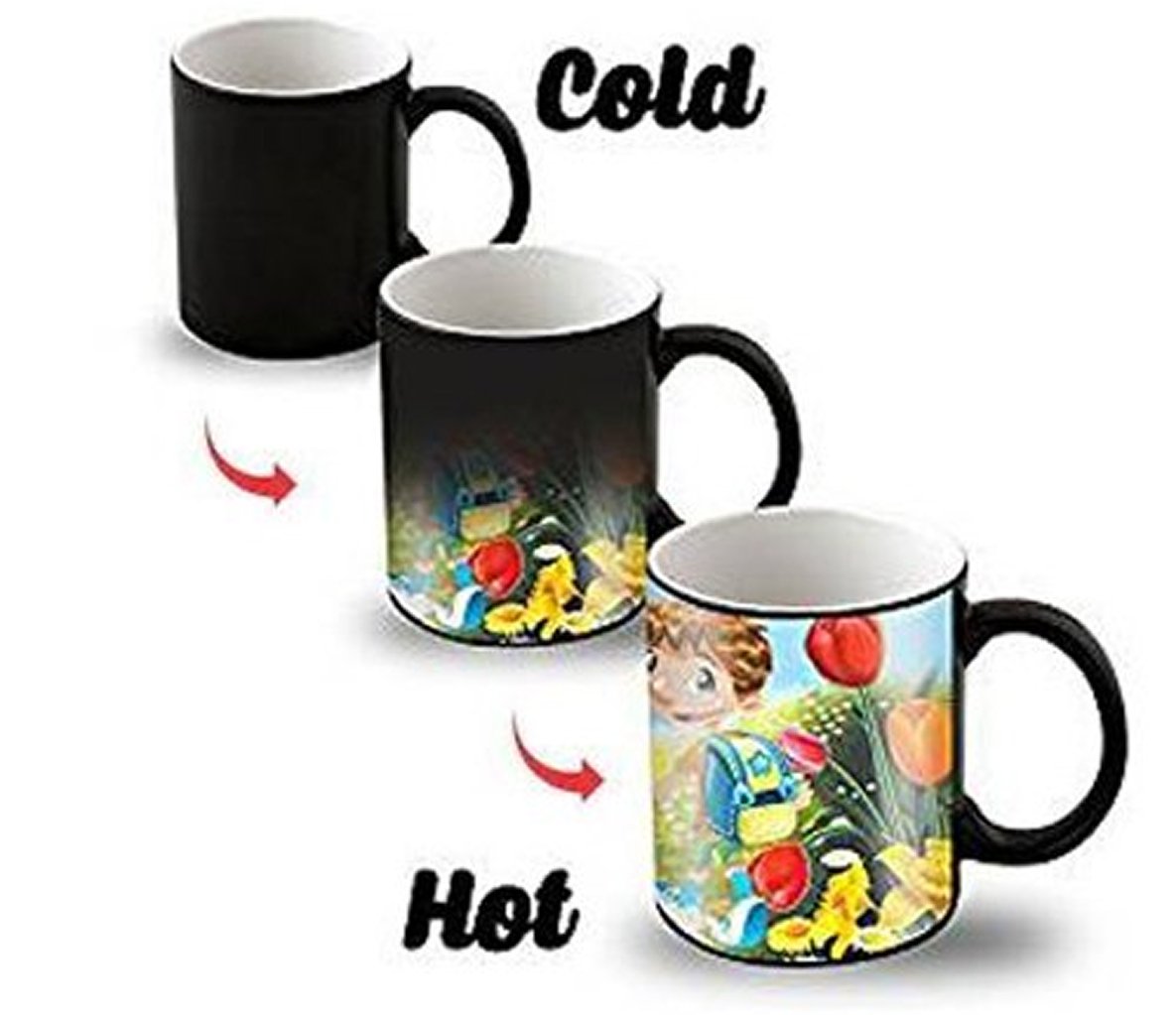 Personalized Heat-Sensitive & Color Mugs